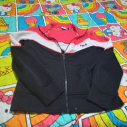 Fila Zip Up Jacket Size Medium 
