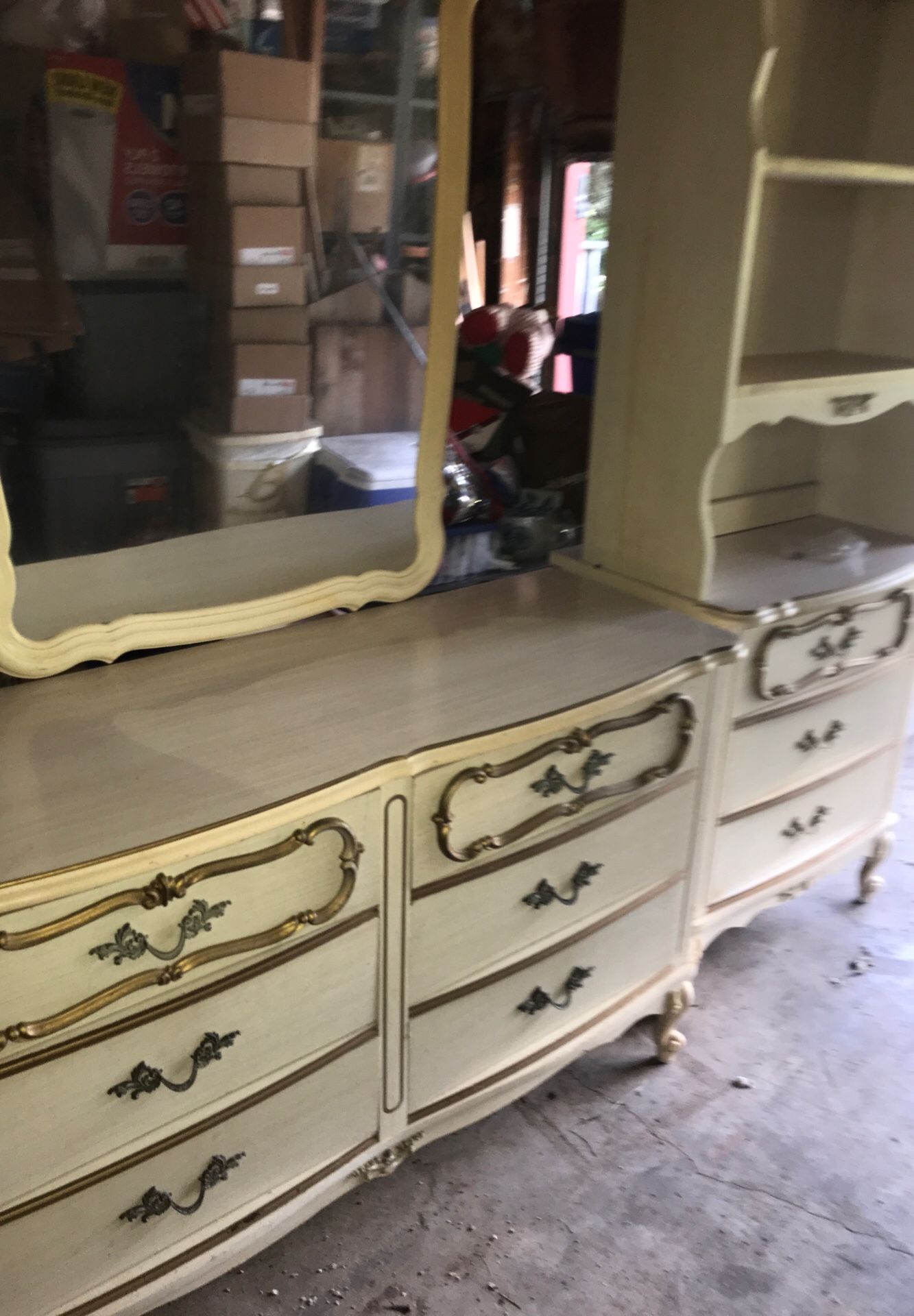 4 piece dresser set