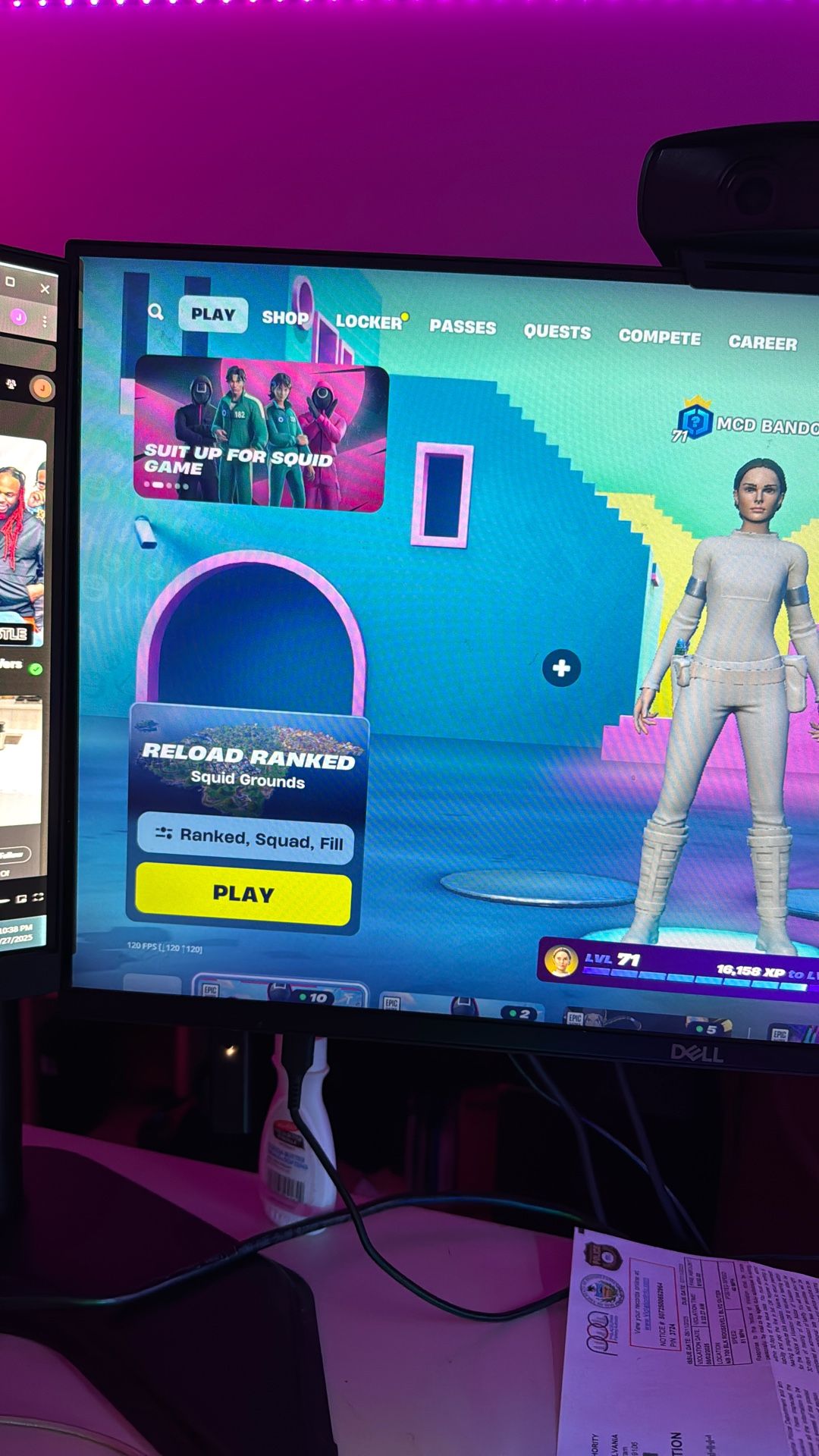 DELL 25” 280Hz Monitor OC