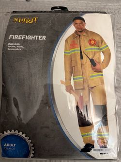 Adult fireman costume