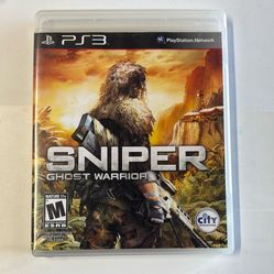 Sniper ghost Warrior - (PS4) 