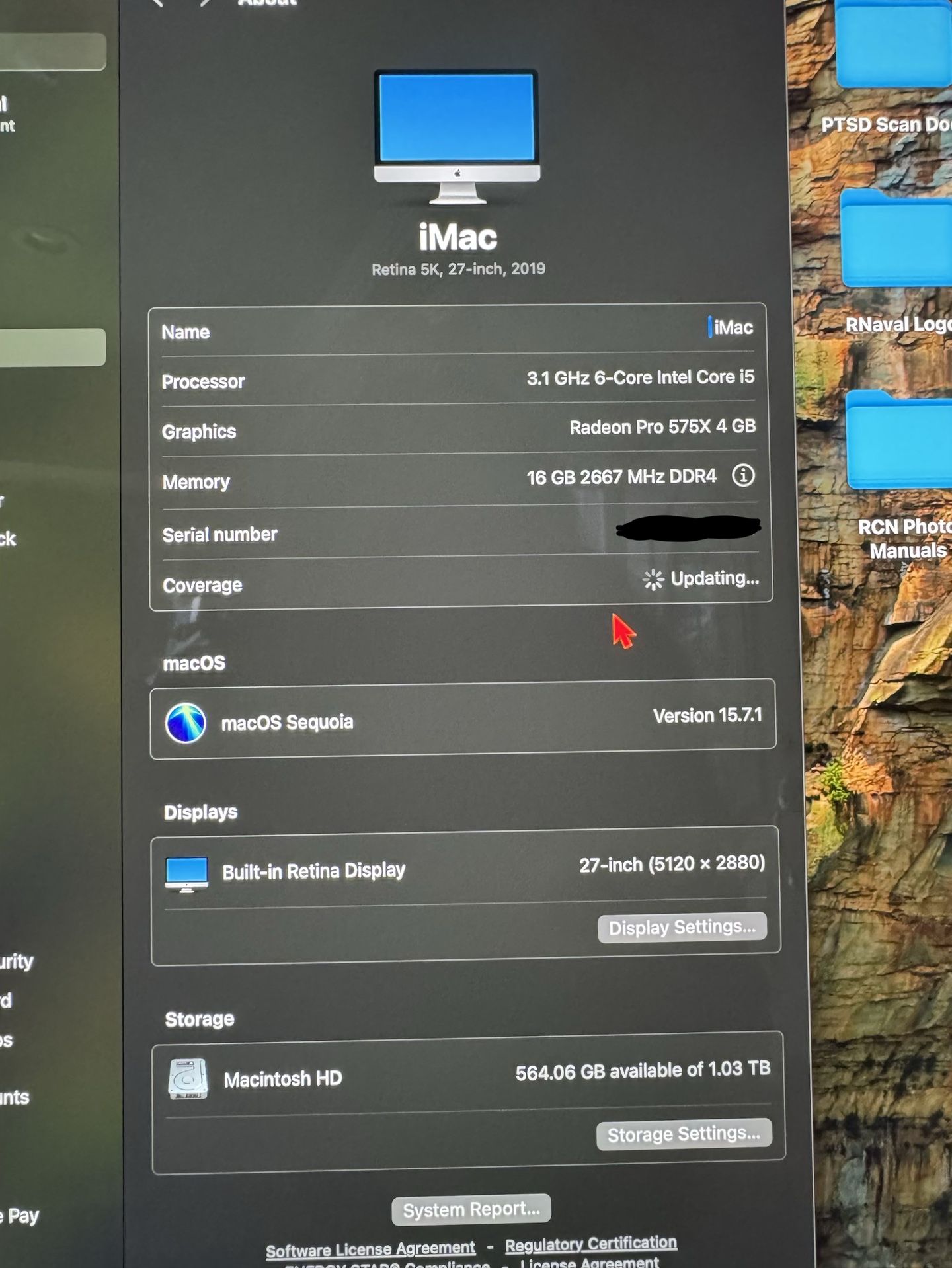 2019 27 Inch Apple iMac