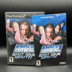 CiB WWE Smackdown Shut Your Mouth Playstation 2