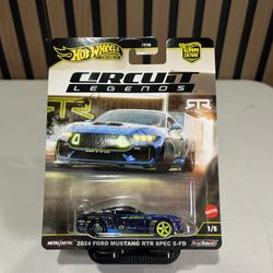 Hot Wheels 2024 Ford Mustang RTR Sepc 5-FD Circuit Legends FPY86-961 K 1/64