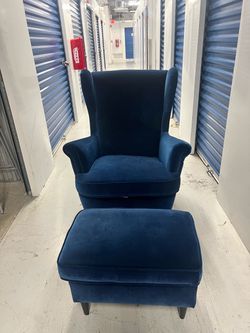 Free Chair With Ottoman
