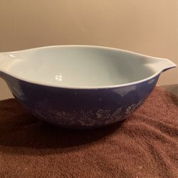 VINTAGE PYREX MIXING BOWL 444 4qt