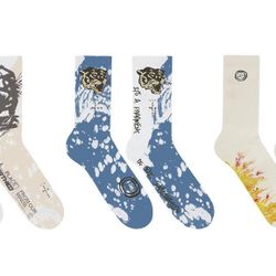 Travis Scott x Fragment 3 Pack Socks