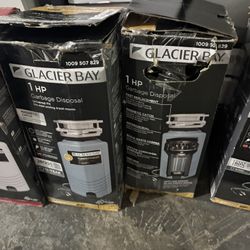 Exclusive Glacier Bay TurboGrind Max 1 hp. Continuous Feed Garbage Disposal with Power Cord