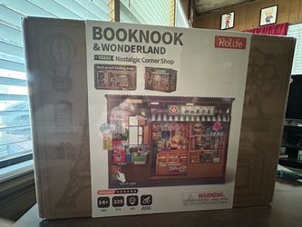 Rolife Booknook & Wonderland Nostalgic Corner Shop TGE05