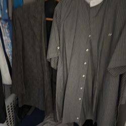 Mens Suits/Sportcoats/Dress Button Ups/Leather Coat XXL Size!