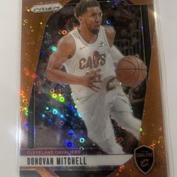 2024-2025 Donovan Mitchell #155 Fast Break Orange Prizm /125 🔥🔥🕷️😱💯💪🏀