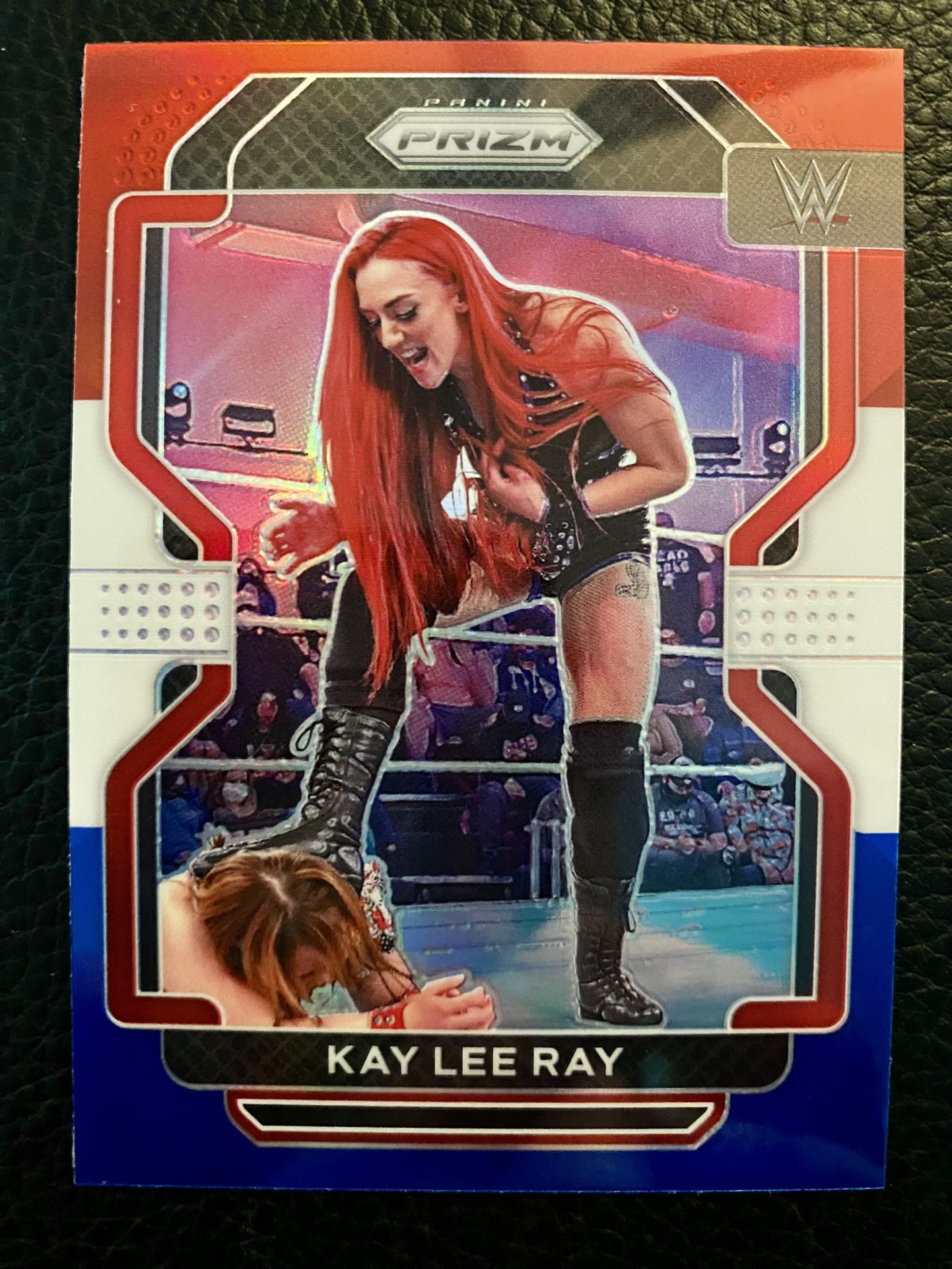 Kay Lee Ray 2022 Panini Prizm WWE #106 RED WHITE & BLUE PRIZM!