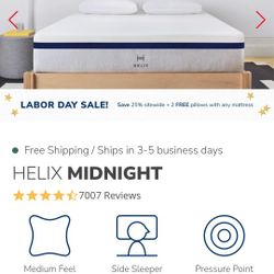 King Helix Midnight Mattress