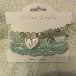 Personalized Beaded Bracelet Ashlyn