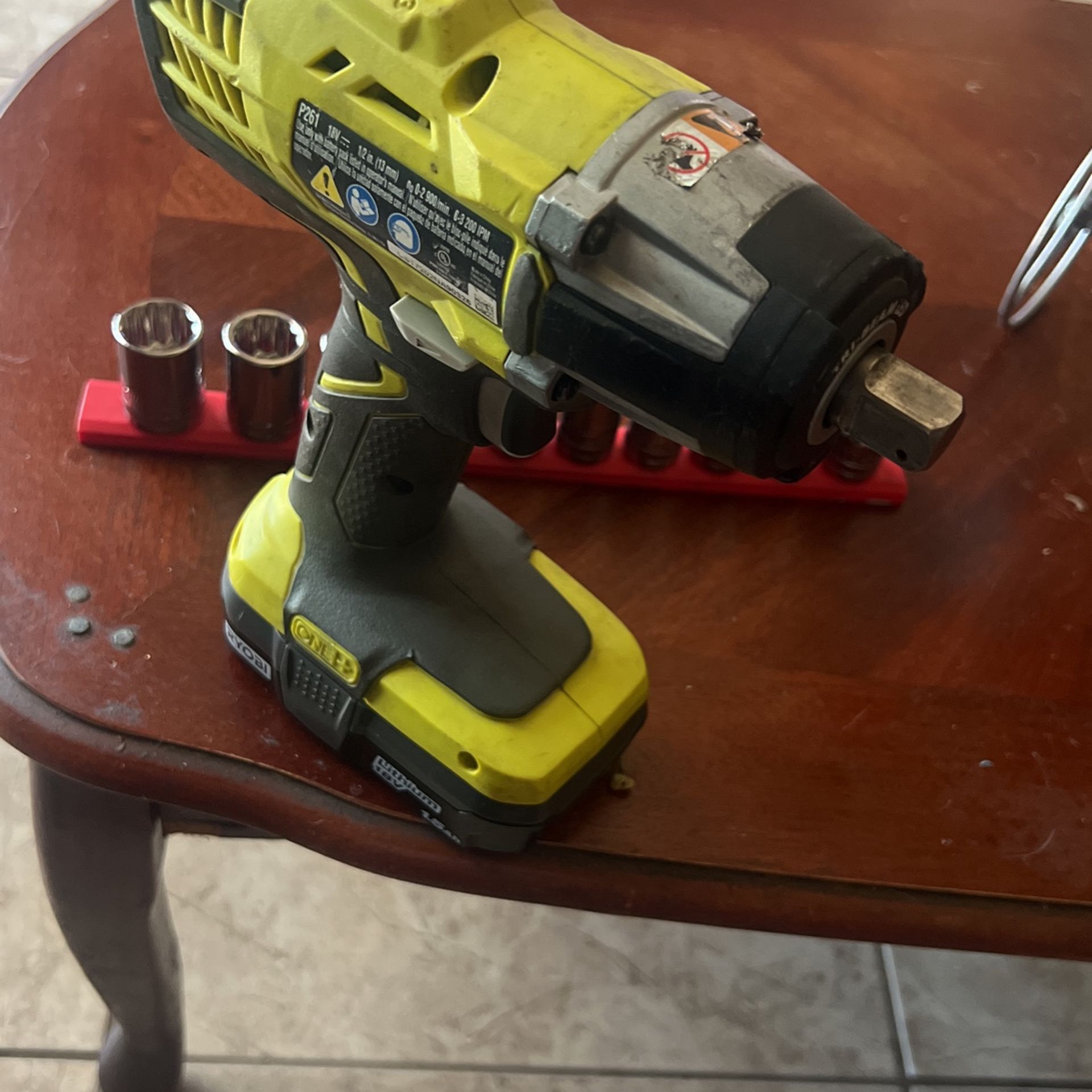 Ryobi Impact Wrench for Sale in Di CA OfferUp