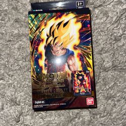     Dragon Ball Super Card Game Fusion World Starter Deck “The Beginning” Goku Bandai NEW