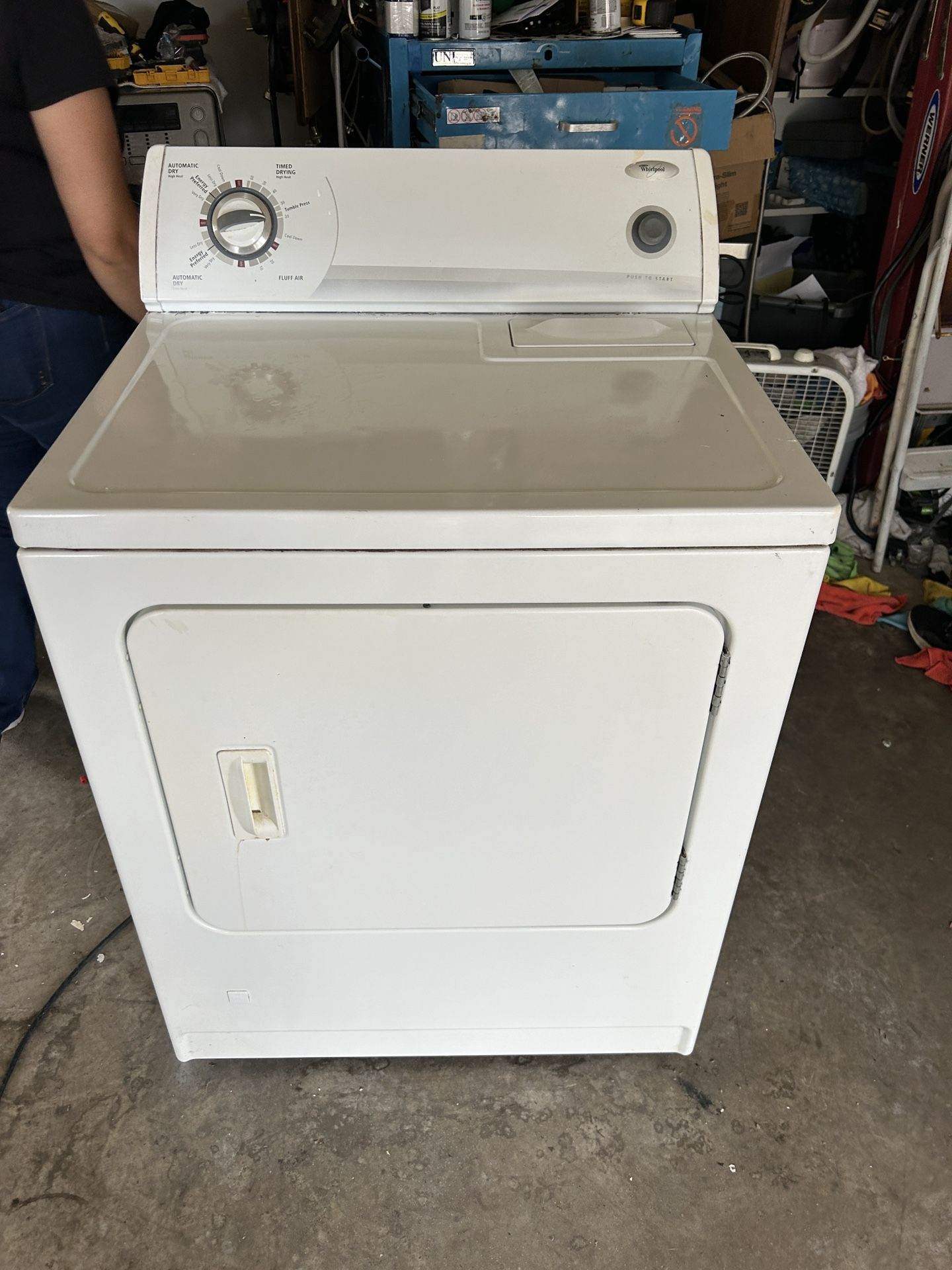 WHIRLPOOL GAS DRYER SECADORA DE GAS TRABAJANDO MUY BIEN