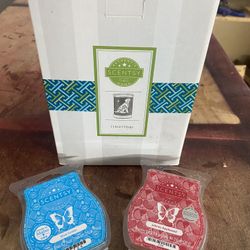 Scentsy I Heart Dogs Scents Warmer With 2 Scent Bars