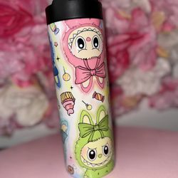 Labubu water Bottle Tumbler