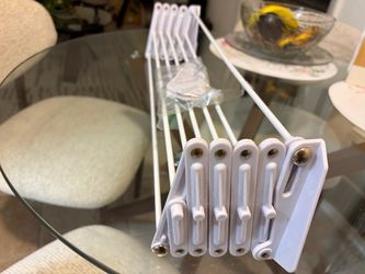 Expandable Dish Drying Rack White