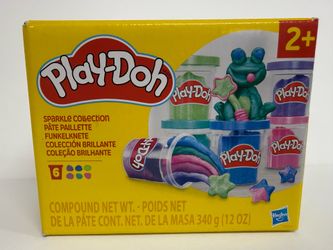 Play-Doh Sparkle Collection Metallic Shine Modeling Compound 6-Pack 340g/12oz