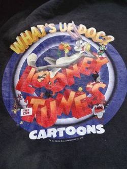 Looney Tunes What's Up Doc shirt. Black. 2x. Mint. $10 OBO.
