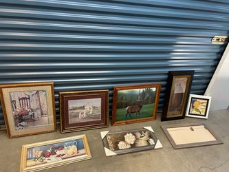 Lot of Assorted Framed Wall Art Prints