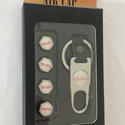 4 ~ Isuzu Chrome Air Valve Caps 