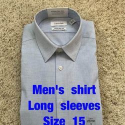 Men's  dress  shirts  (size 15)  -  $12
