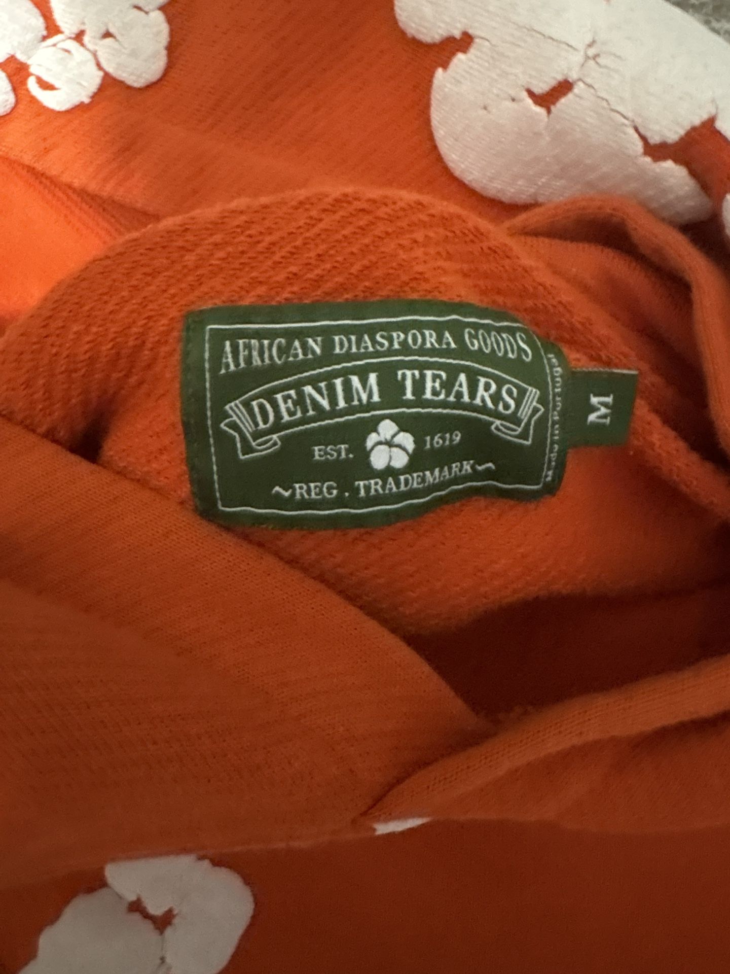 Demim Tear Hoodie