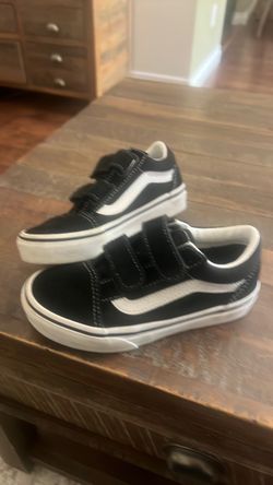 Children’s black Vans shoes
