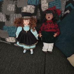 Porcelain dolls 
