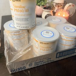 Baby formula. 