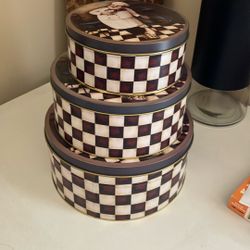 Stacking Canisters Chef