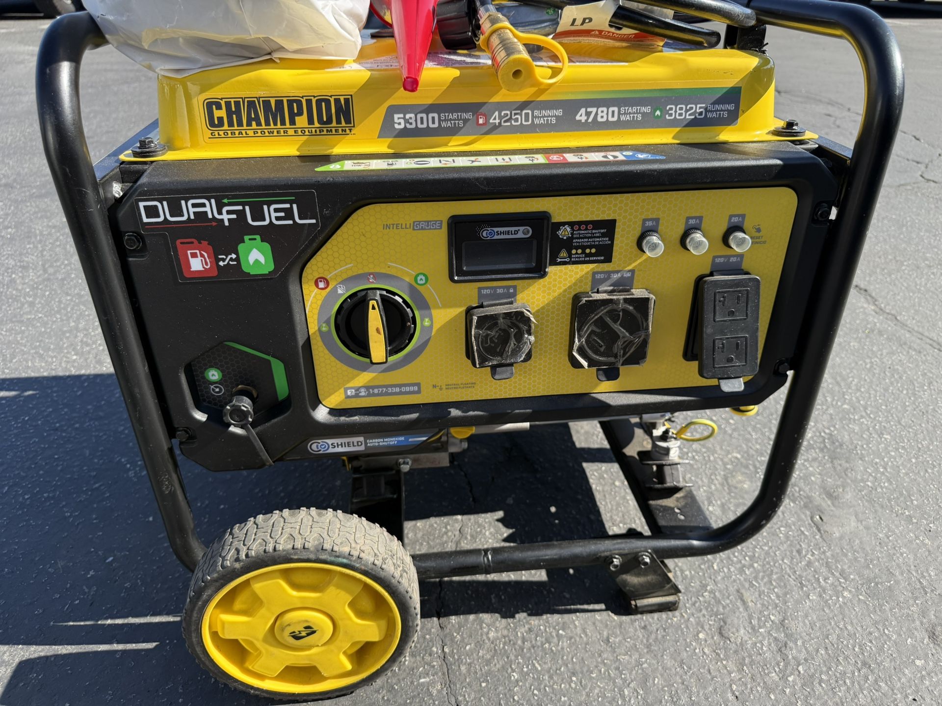Champion 5300/4250 Portable Generator with CO Shield