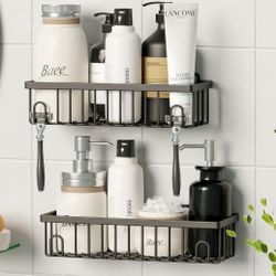 New Shelves with Strong Adhesive Stickers Hooks, No damage To Walls & Tile, Versatile Use Shelves Home Decor Rustproof, $25 Or Best Reasonable Offer