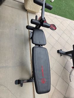 Marcy adjustable weight bench