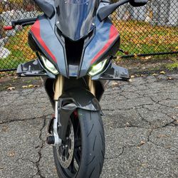 2022 Bmw S1000rr Metallica Grey And Red 
