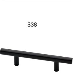 Liberty 3 in. (76 mm) Center-to-Center Matte Black Bar Pull (10-Pack)