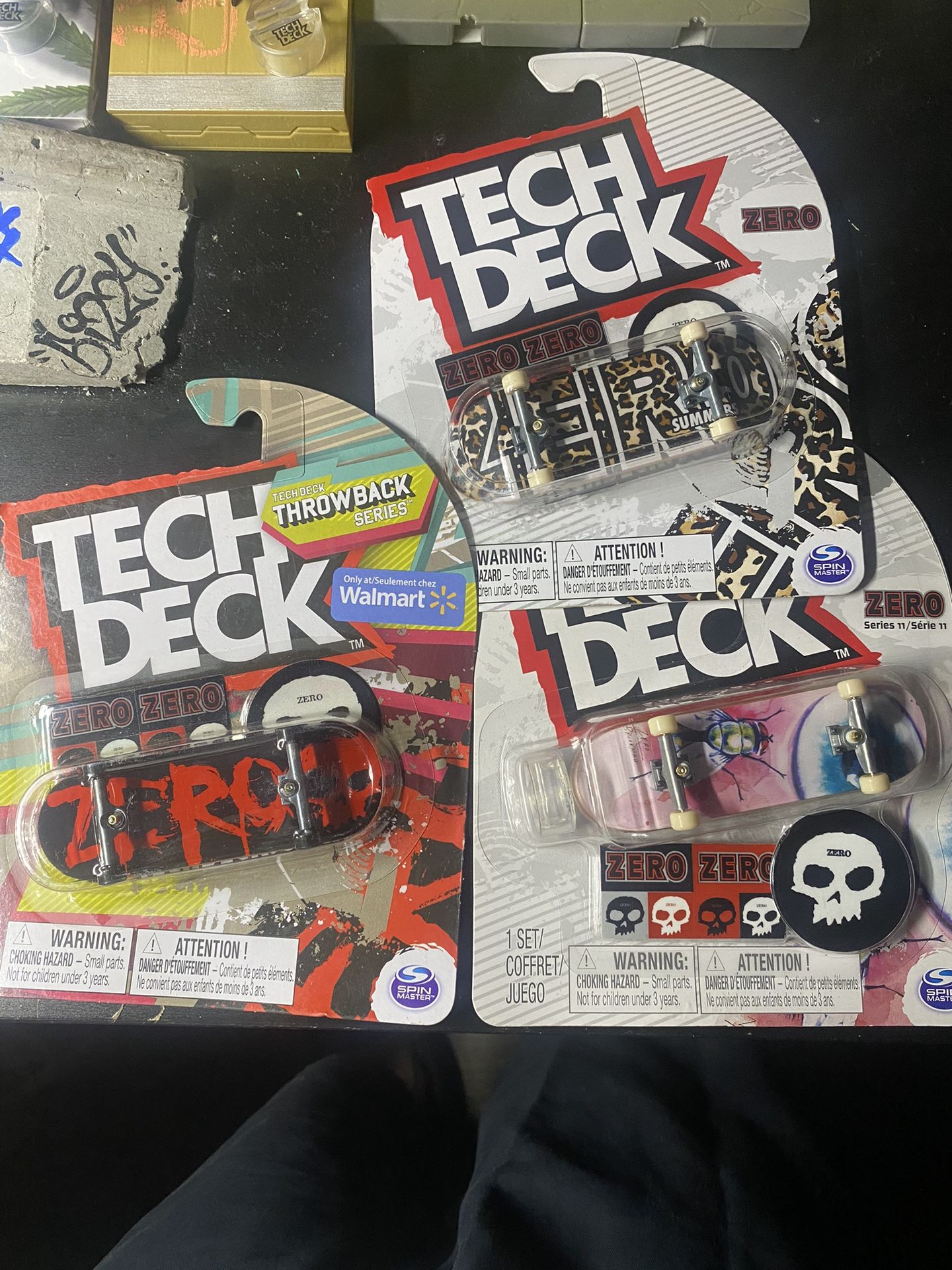 Tech Deck Zero Skateboards Ultra Rarer/Rare Lot