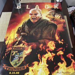 Tropic Thunder Movie Poster (27”x40”)