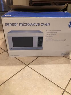 GE stainless steel microwave