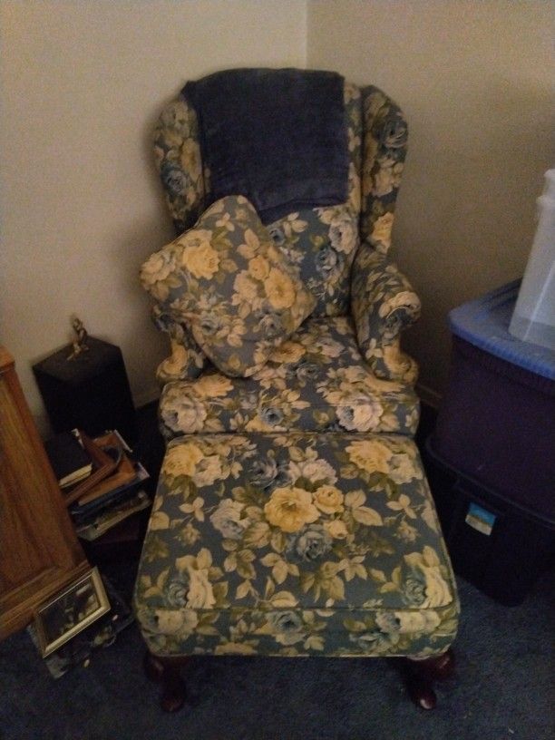 Chair And Ottoman