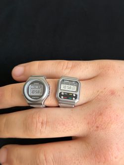 Casio Promotional Finger Rings