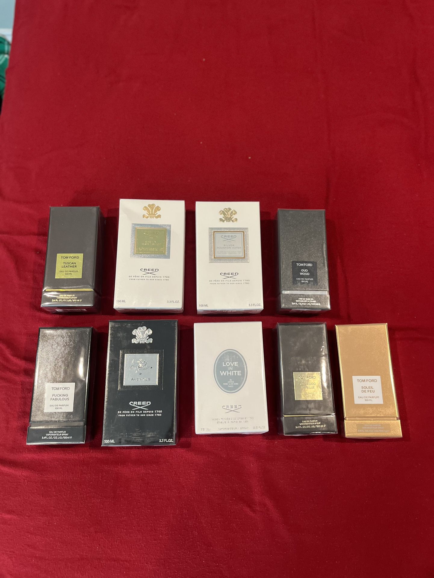Any Cologne in Picture 100mL (Full list + pricing info in description)