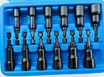 2-9/16" Magnetic Nut Setter Set (12-Piece)