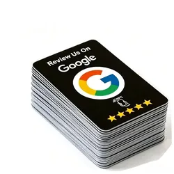 Google Review NFC Tap Cards - Pack of 5 - Tap to Review