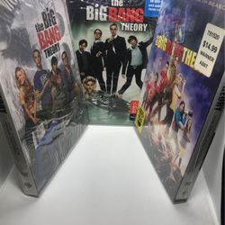 The Big Bang Theory Seasons 3-5 DVD Brand New