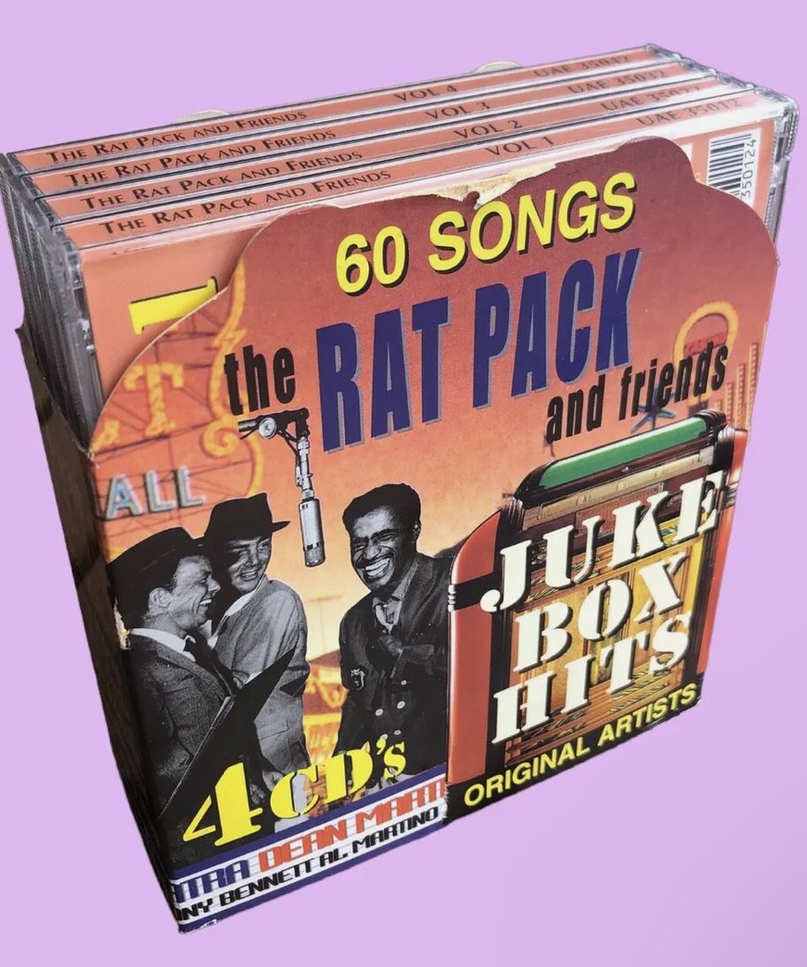 Rat pack 60s rock ‘n’ roll anthology of Four Tops