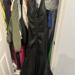 Black Mermaid Style Dress